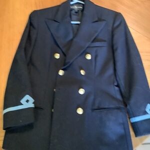 Ralph Lauren Military Look 100% Wool fitted Jacket